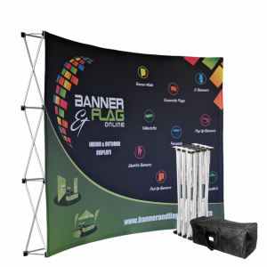 Curved Banner Wall