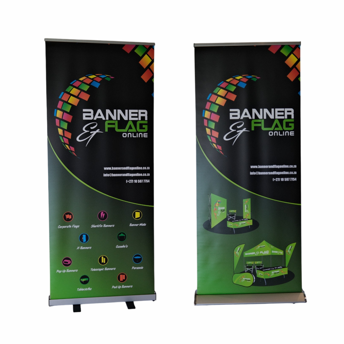 Standard Pull Up Banner vs Deluxe Pull Up Banner